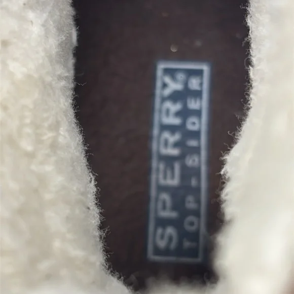 Sperry Top-Sider Rip duck Boots w/faux fur tan & brown SZ 9 waterproof outdoor - Picture 11 of 16